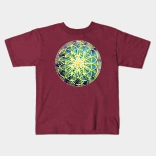 Sacred geometry Kids T-Shirt